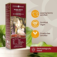 Surya Brasil - Henna Cream Hair Color Treatment, Semi Permanent Hair Color For Gray Hair Coverage, Natural Henna Hair Color, Deep Conditioning Hair Dye, Copper, 2.37 Oz / 70 Ml