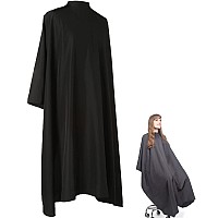 Hair Cutting Cape For Adults Large Lightweight Water Resistant Salon Cape Snap Closure 60In X 575In Haircut Cape Hair