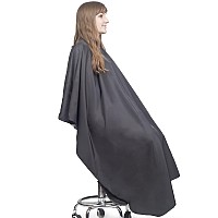 Hair Cutting Cape For Adults Large Lightweight Water Resistant Salon Cape Snap Closure 60In X 575In Haircut Cape Hair