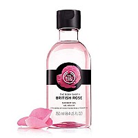 The Body Shop British Rose Petal Soft Shower Gel, 8.4 Fl. Oz.