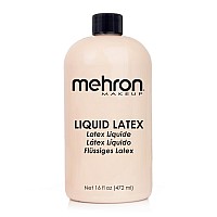 Mehron Makeup Liquid Latex 16 Oz Light Flesh