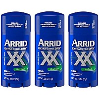 Arrid XX Solid Antiperspirant & Deodorant-Ultra Fresh-2.7 oz (Quantity of 3)