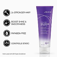 Joico Color Balance Purple Shampoo Conditioner Set Eliminate Brassy And Yellow Tones For Cool Blonde Or Gray Hair