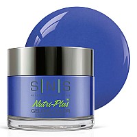 Sns Nail Dip Powder Gelous Color Dipping Powder Deep Blue Utila Blue Longlasting Dip Nail Color Lasts 14 Days Lowodor