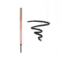 Chella Black Eyebrow Pencil, Elegant Ebony - Vegan, Gluten Free, Cruelty Free, Paraben Free, - Long Wearing, Smooth Consistency