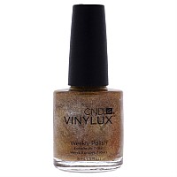 CND Vinylux Metallic Nail Polish, Brass Button, 0.5 Fl Oz