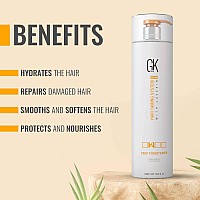 Gk Hair Global Keratin Deep Conditioner Masque 338 Fl Oz1000Ml Intense Hydrating Repair Treatment Mask For Dry Damaged Color