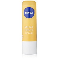 Nivea A Kiss Of Milk Honey Natural Defense Soothing Lip Care 017 Oz Pack Of 2