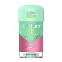 Mitchum For Women Power Gel Antiperspirant Deodorant Powder Fresh 225 Oz Pack Of 8