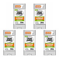 Right Guard Xtreme Defense 5 Antiperspirant Deodorant Gel Fresh Blast 4 Ounce Pack Of 5