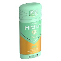 Mitchum For Women Advanced Control Antiperspirant Deodorant Invisible Solid Pure Fresh 270 Oz Pack Of 4