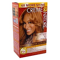 Creme Of Nature Color 92 Light Caramel Brown Exotic Shine Pack Of 2