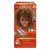 Creme Of Nature Color 92 Light Caramel Brown Exotic Shine Pack Of 2