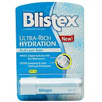 Blistex Ultrarich Hydration Dual Layer Lip Balm Spf 15 013 Oz Pack Of 3