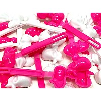 Tara Girls Super Cute Self Hinge Plastic Mulit Design Hair Barrettes Selection Br53