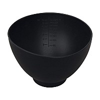 Forpro Professional Collection Silicone Mixing Bowl Black Flexible Odorless For Mixing Facials Massage Body Other Produc