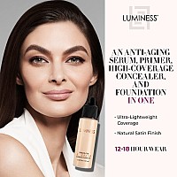 Luminess Air Silk 4In1 Airbrush Foundation Foundation Shade 010 5 Fl Oz Sheer To Medium Coverage Antiaging Formula H