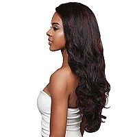 Outre Synthetic Hair Half Wig Quick Weave Stunna (1B)