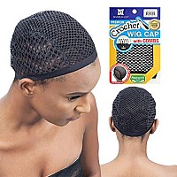 Freetress Polyester Shake N Go Premium Crochet Wig Cap With Combs