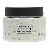 The Body Shop Coconut Exfoliating Cream Body Scrub, 8.5 Oz