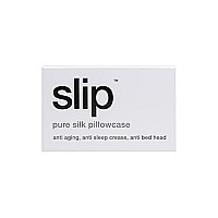 Slip Silk Queen Pillowcase, White (20