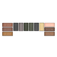 La Colors Day To Night 12 Color Eyeshadow Palette Sunrise 028 Oz Ces422 Powder