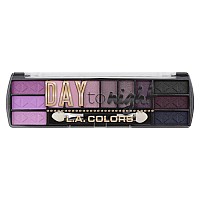 La Colors Day To Night 12 Color Eyeshadow Palette Daybreak 028 Oz Powder