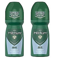 Mitchum Invisible Antiperspirant Deodorant Rollon Unscented 34 Oz Pack Of 2