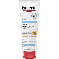 Eucerin Daily Hydration Broad Spectrum SPF 30 Sunscreen Body Cream for Dry Skin, 8 Oz Tube