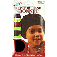 Donna Premium collection Kids comfort Band Bonnet Black 11232