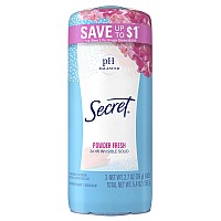 Secret Wide Invisible Solid Antiperspirant And Deodorant For Women Powder Fresh Scent 27 Oz Pack Of 2