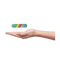 Zmoi 1 Dozen Colorful Girly Mini Emery Board Nail Files