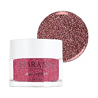 Kiara Sky Long Lasting Nail Dip Powder Red Tones 1 Oz Strawberry Daiquiri Glitter