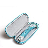 Hermitshell Hard EVA Protective Travel Case Carrying Blue Fits Schick Hydro Silk TrimStyle Moisturizing Razor Women Bikini Trimmer