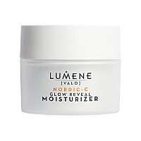 Lumene Nordic-c glow Reveal Facial Moisturizer - Antioxidant-Rich Vitamin c Face cream - Hydrating Hyaluronic Acid Moisturizer with Vitamin B3 + B5 to Promote Radiant & Youthful Skin (17oz)