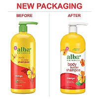 Alba Botanica Body Builder Shampoo Mango 32 Oz