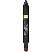 Loreal Paris Brow Stylist Kabuki Blender Brow Crayon Dark Brunette 005 Oz