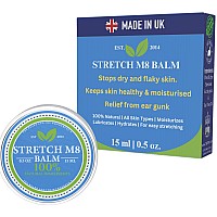 Ear Stretching Balm Aftercare For Piercings 15Ml Lobe Stretching Soothing Formula All Natural Ingredients Jojoba Oil