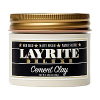 Layrite Cement Hair Clay, 4.25 Ounce