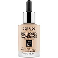 Catrice  Hd Liquid Coverage Foundation  High & Natural Coverage  Vegan & Cruelty Free (010  Light Beige)