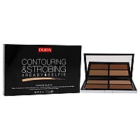 Pupa Milano Contouring & Strobing Powder Palette, Medium 0.61