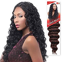 Harlem125 Synthetic Hair Braids Kima Braid Ocean Wave 20 4Pack P1B33