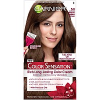 Garnier Hair Color Sensation Rich Longlasting Color Cream 50 Medium Natu