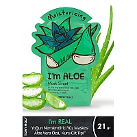 Tonymoly Im Real Moisturizing Aloe Mask Sheet Pack Of 1