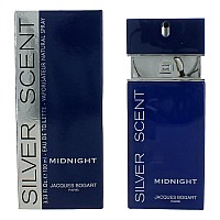 Jacques Bogart Silver Scent Midnight EDT Spray 3.3 oz