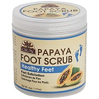 Okay Papaya Foot Scrub 6Oz 177Ml