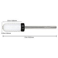 Pana Smooth Top Small Barrel 332 Ceramic Bit Extra Coarse Grit Fast Remove Acrylic Or Hard Gel Nail Drill Bit For Manicure