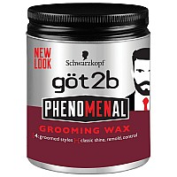 Got2b Phenomenal Grooming Hair Wax, 3.5 Ounce