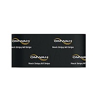 Omwah Professional Neck Strips 1 Carton 720 Pieces 12 Packs With 60 Per Pack For Hair Cutting Barber And Salon Use