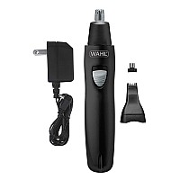 Wahl Groomsman Rechargeable Personal Pen Trimmer & Detailer For Hygienic Grooming With Rinsable, Interchangeable Heads For Eyebrows, Neckline, Nose, Ears, & Other Detailing - Model 3023284